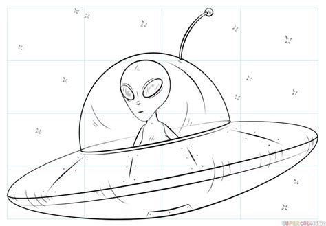 C Mo Dibujar Una Nave Espacial Alien Gena Tutorial De Dibujo Paso A Paso