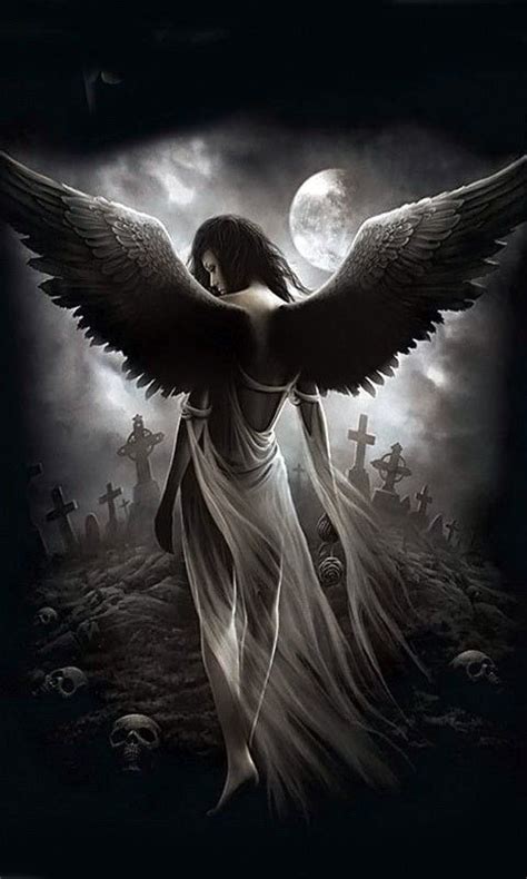 Pin By Mer T Mer On Fantasy Gothic Angel Beautiful Dark Art Angel