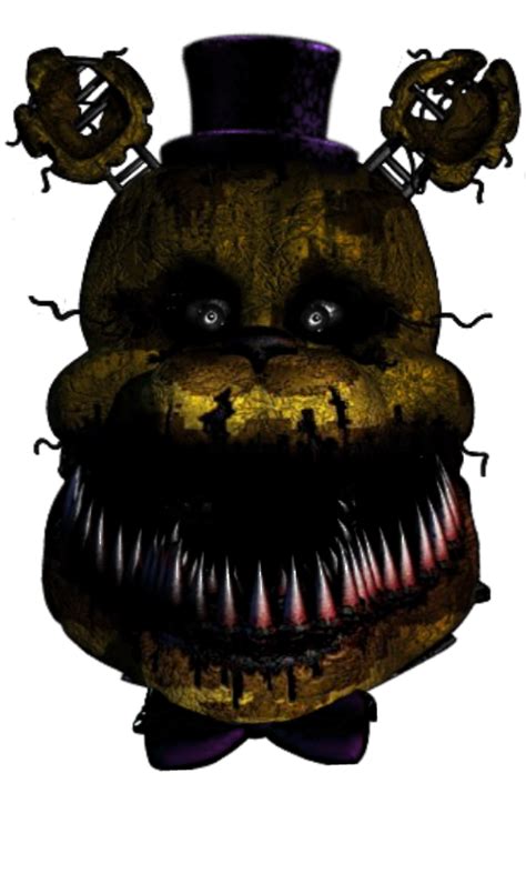 The Real Nightmare Fredbear By Gamerulfredbear On Deviantart