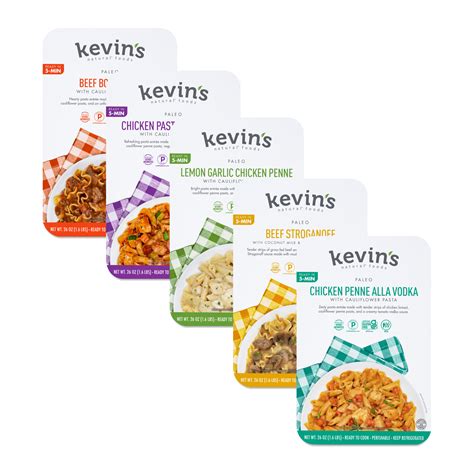 Kevin S Natural Foods Paleo Pasta Meals Bundle Thrive Market