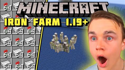 The Best Iron Farm In Minecraft To Ever Exist Minecraft Hardcore