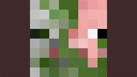 Zombie Pigman Minecraft Face