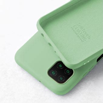 Coque En Silicone Liquide Anti Chute Vert Pour Votre Huawei P40 Lite