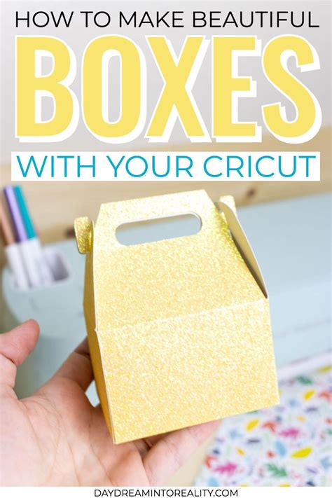 How To Make And Assemble Beautiful Boxes With Your Cricut Free