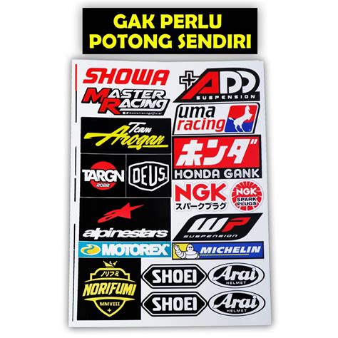 Jual Stiker Motor, Sticker Motor, Stiker Motor Keren, Stiker Racing ...