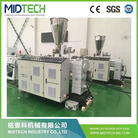 Midtech Iso Sjz Pvc Upvc Window Profile Extrusion Making Machine