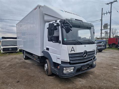 Mercedes Benz Atego Bluetec Lastbil Med Sk P Till Salu Fr N