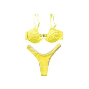 Chollius Costume Da Bagno Donna Imbottito Reggiseno Bikini In 2 Pezzi