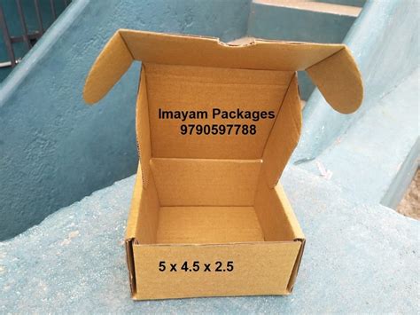 Single Wall 3 Ply Small Size Carton Box At Rs 5 Piece In Chennai ID