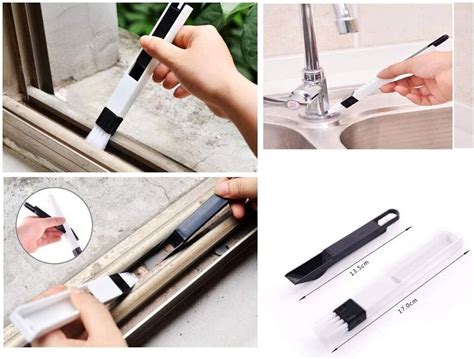 Window Or Sliding Door Track Cleaning Brush Car Blind Random Color EBay