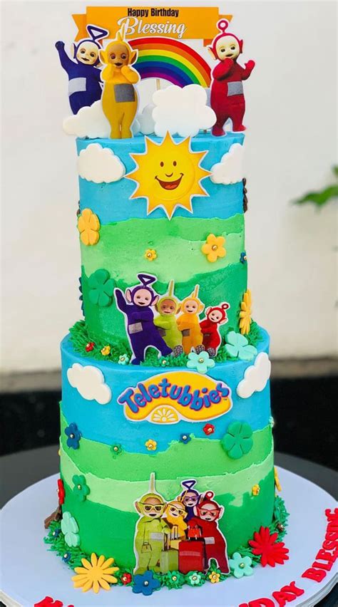 Cute Teletubbies Cake Ideas Happy Teletubbies World