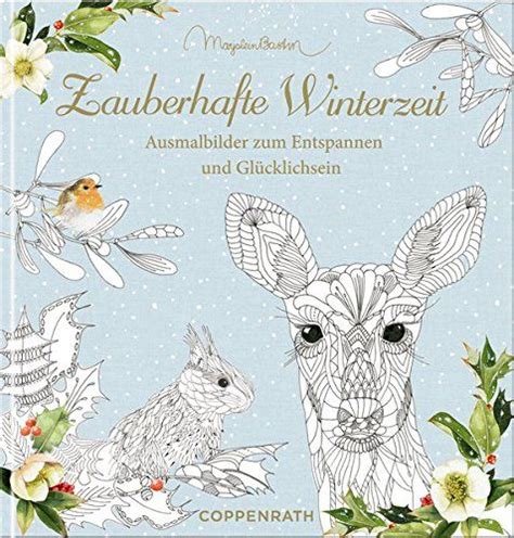 Ausmalbuch Zauberhafte Winterzeit Marjolein Bastin A Https