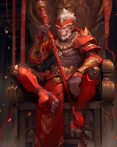 Pin By Ardis Alexander Berry On Monkey King Sun Wukong Monkey King