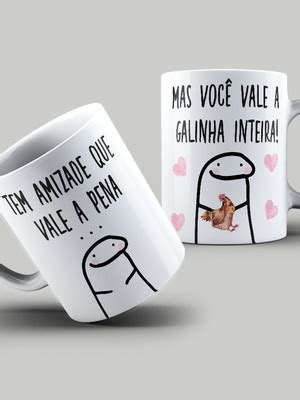 Caneca Meme Flork Tem Amizade Que Vale A Pena Compre Produtos