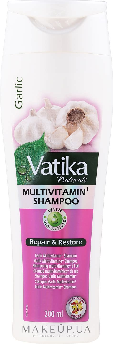 Отзывы о Мультивитаминный шампунь с экстрактом чеснока Dabur Vatika