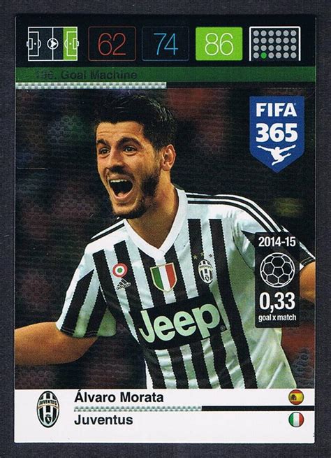 Alvaro Morata Panini Fifa Adrenalyn Xl Goal Machine Football