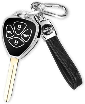 Amazon Qbuc For Toyota Key Fob Cover With Keychain Car Key Case