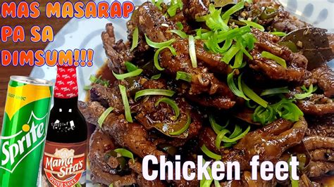 SUPER YUMMY SPRITE CHICKEN FEET ADOBO KUSINA SARAP YouTube