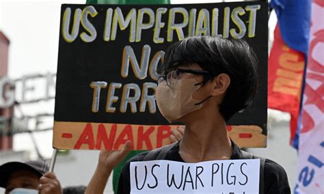 Us Philippines Largest Ever Military Drills Meet Fierce Protests And