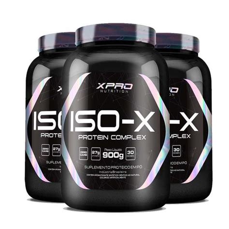 Kit X Whey Protein Iso X G Xpro Nutrition Iso X Protein Complex