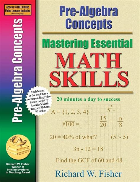 Pre Algebra Concepts Mastering Essential Math Skills Fisher