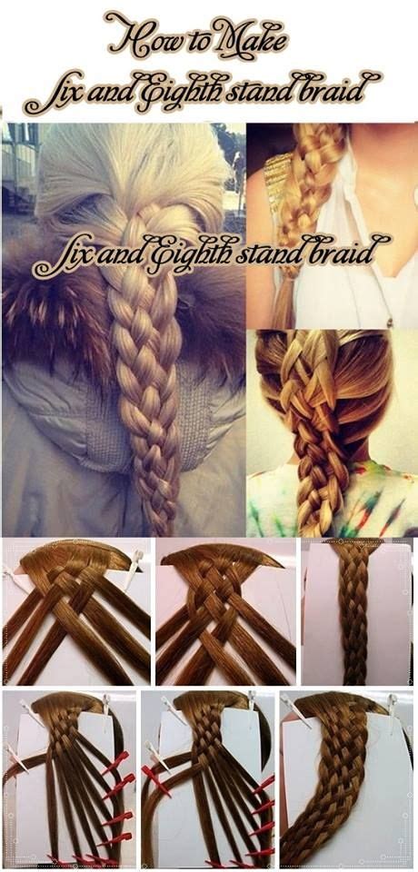 Six And Eighth Strand Braid With Images Hair Styles Long Hair