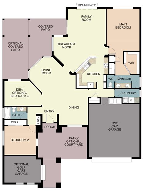 Silverton Floor Plans Homes In Quail Creek