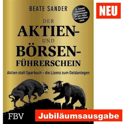 neu DER BÖRSEN UND AKTIENFÜHRERSCHEIN JUBILÄUMSAUSGABE BEATE