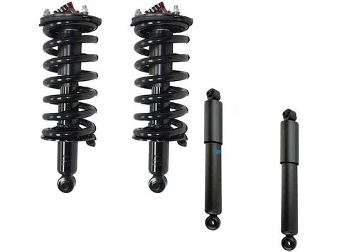 Front And Rear Suspension Strut And Shock Absorber Assembly Kit Compatible With 2005 2015