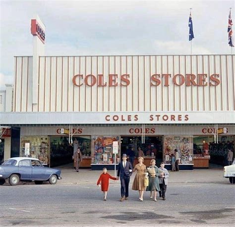 Old School The Evolution Of Coles Supermarket From 1914 The First