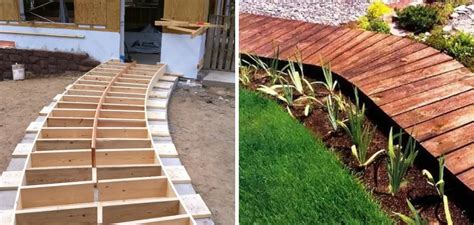 How to Build a Curved Wooden Walkway | 10 Easy Steps (2025)