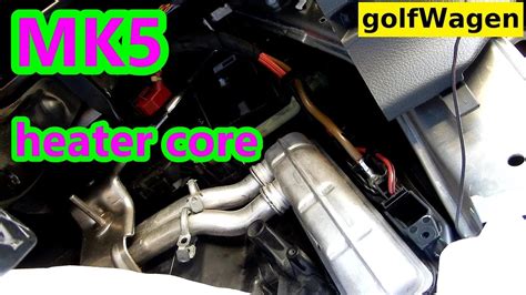 Vw Golf 5 Heater Core Removal Info Youtube