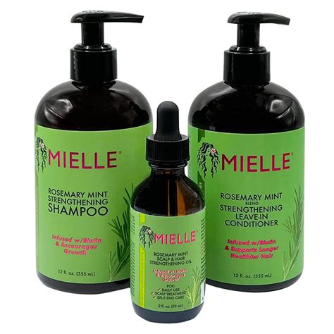 Amazon Mielle Romero Mint Organics Infundidos Con Biotina Y