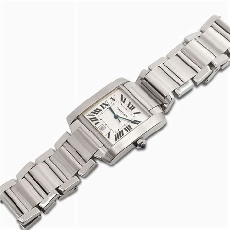 Cartier Tank Française orologio da polso anni 2000 Asta GIOIELLI E