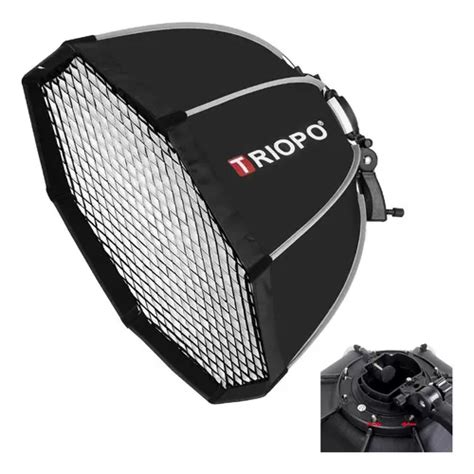 Triopo Ks2 55 Caja De Luz 55cm Softbox Difusor Grid Octabox Meses Sin