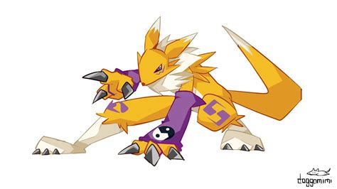 Pokemon vs Digimon Character Art