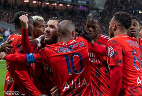 Ligue 1 Ogc Nice Ol Les Compos Officielles