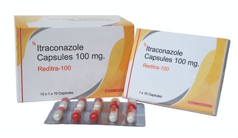 Reditra Itraconazole Mg Capsules Packaging Type Mono With Outer