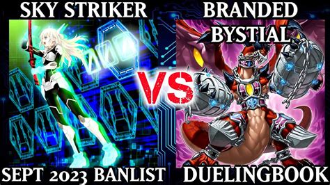 Sky Striker Vs Branded Bystial Dueling Book Youtube