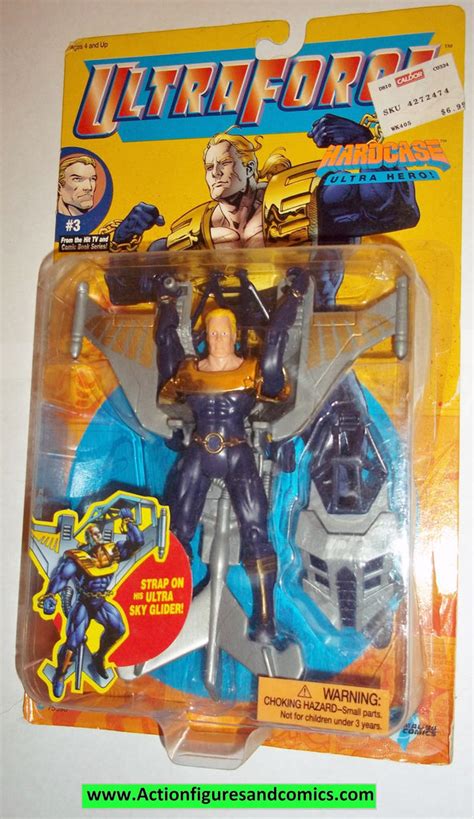 Ultraforce HARDCASE 1995 #3 galoob action figures moc mib mip ...