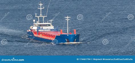 MERCHANT VESSEL stock photo. Image of bulk, object, escort - 174461794