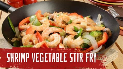 Shrimp and Vegetable Stir Fry - Healthy Kidney Nutrition