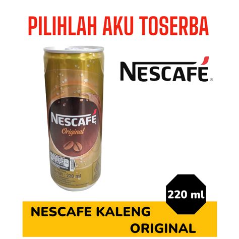 Jual Kopi Nescafe Kaleng Original Nescafe Can Original Ml