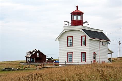 Atlantic Coast Of Canada Prince Edward Island Cape Tryon Lighthouse