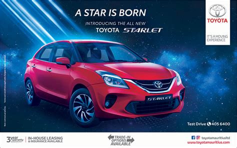 Toyota Mauritius Ltd A Star Is Born Introducing The All New Toyota