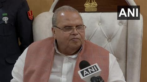 Delhi Police Clarifies Ex Jandk Governor Satya Pal Malik Came To Police