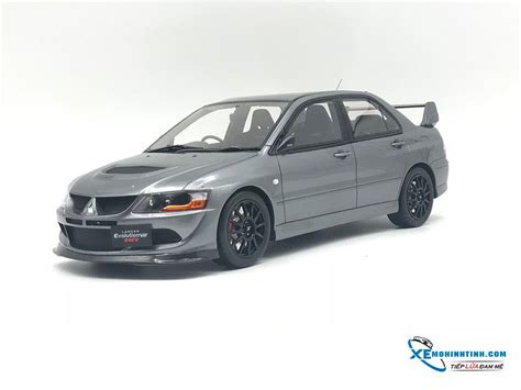 Xe Mô Hình Mitsubishi Lancer Evo 8 MR FQ 400 1 18 Otto Model Xám