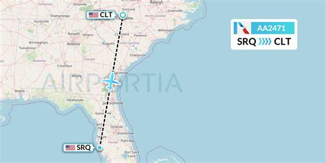 Aa Flight Status American Airlines Sarasota To Charlotte Aal