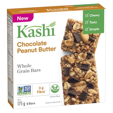 Kashi Chewy Chocolate Peanut Butter Whole Grain Bars Stongs Market