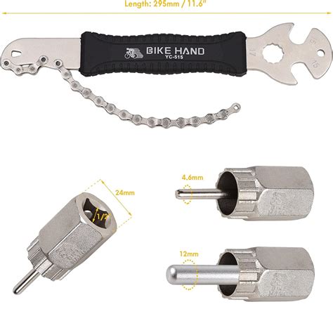 Bicycle Maintenance Tools BIKEHAND Bike Shimano HG Cassette Install ...